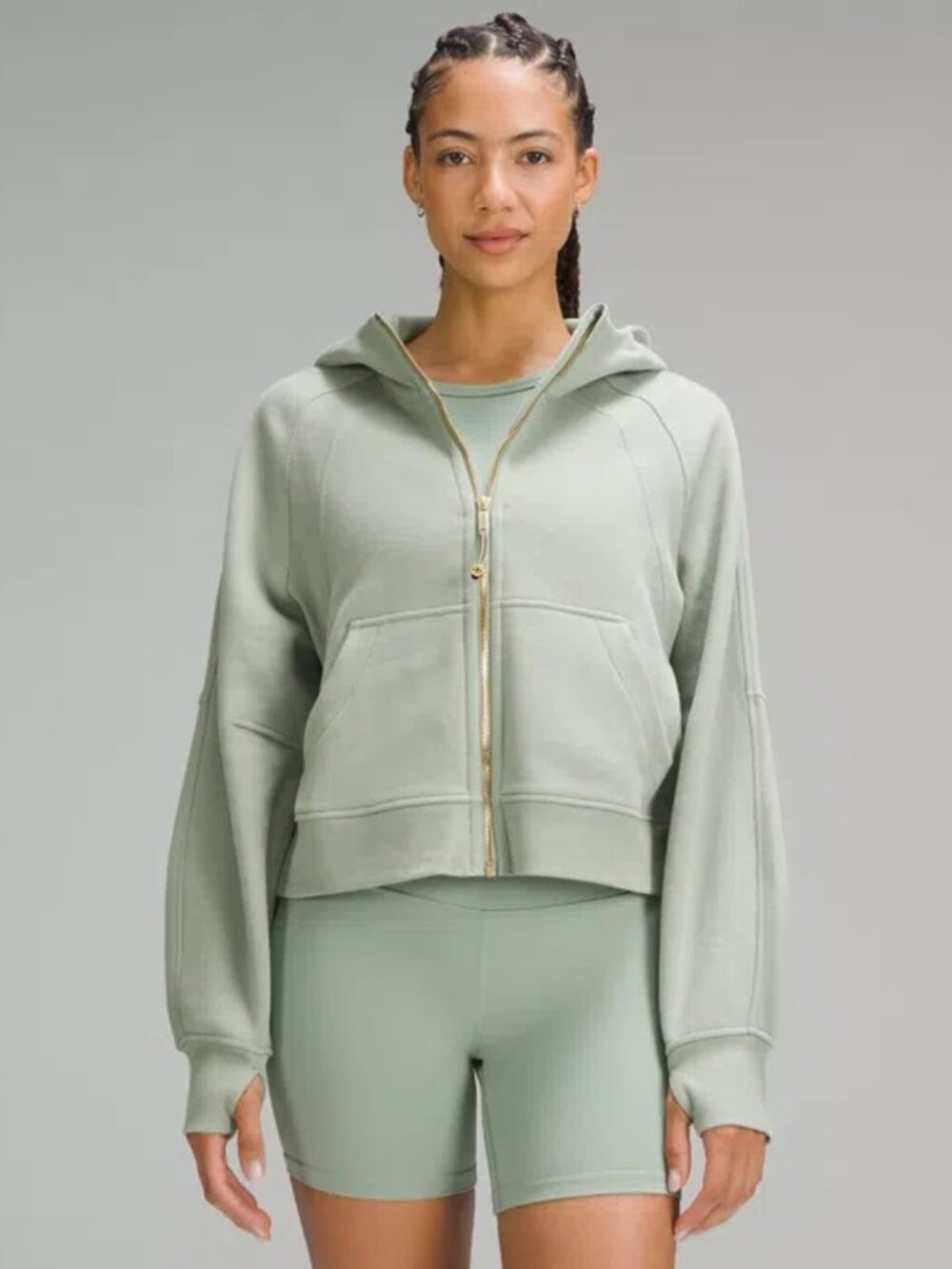 Lululemon Scuba Oversized Full Zip Palm Court M/L